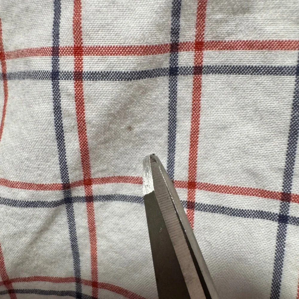 J Crew Mens Shirt XL‎ Classic Fit Plaid Button Down White Window